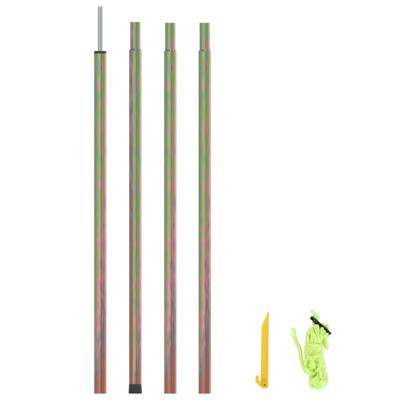 VidaXL Zonneschermpaal 250 cm gegalvaniseerd staal