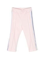 Palm Angels Kids pantalon de jogging à logo imprimé - Rose - thumbnail