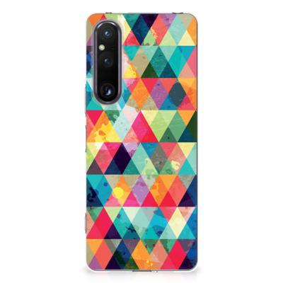 Sony Xperia 1 V | TPU bumper | Geruit