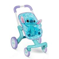 SMOBY - Stitch Kinderwagen + Pluche - vanaf 18 maanden