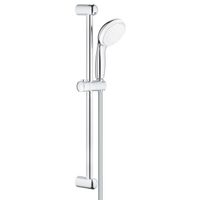 GROHE New Tempesta glijstangset met handdouche met 2 straalsoorten 5.7L/min. 60cm met doucheslang 175cm chroom/wit 2759810E