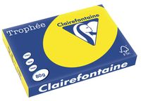 Clairefontaine Trophée papier voor inkjetprinter A3 (297x420 mm) 500 vel Geel - thumbnail