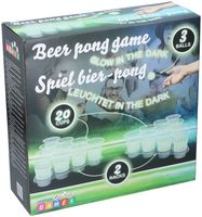 Beer pong glow in the dark PVC