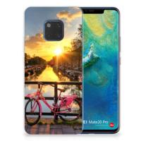 Huawei Mate 20 Pro | Silliconen Back Cover | Amsterdamse Grachten