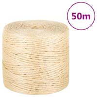 VidaXL Touw 4 mm 50 m 100% sisal