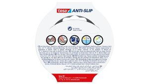 tesa EXTRA RESISTANT 55588-00000-11 Anti-sliptape Zwart (l x b) 5 m x 50 mm 1 stuk(s)