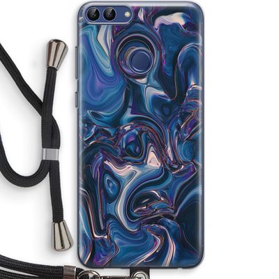 Mirrored Mirage: Huawei P Smart (2018) Transparant Hoesje met koord