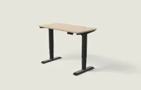Desktronic HomePro bureau Zwart / Bamboe / 120x60 cm