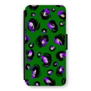 Green Cheetah: iPhone 12 Pro Max Flip Hoesje