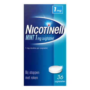 Nicotinell Zuigtablet Mint 1 mg - voor stoppen met roken