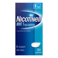 Nicotinell Zuigtablet Mint 1 mg - voor stoppen met roken
