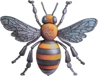 Anna's Collection wanddecoratie metaal bij 23.5x30cm multi