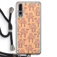 Kameel: Huawei P20 Pro Transparant Hoesje met koord