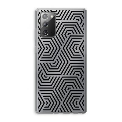 Magic pattern: Samsung Galaxy Note 20 / Note 20 5G Transparant Hoesje