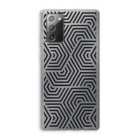 Magic pattern: Samsung Galaxy Note 20 / Note 20 5G Transparant Hoesje