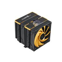 DeepCool AK620 Zero Dark Zoria Processor Luchtkoeler 12 cm Zwart, Geel 1 stuk(s) - thumbnail