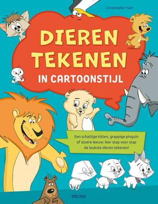 Dieren tekenen in cartoonstijl (Paperback)