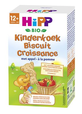 Hipp Kinderkoek met appel 12 maand bio (150 gr)