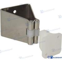 Sujetapuertas y topes GS72384 - SUJETAPUERTAS INOX/NYLON 33X18