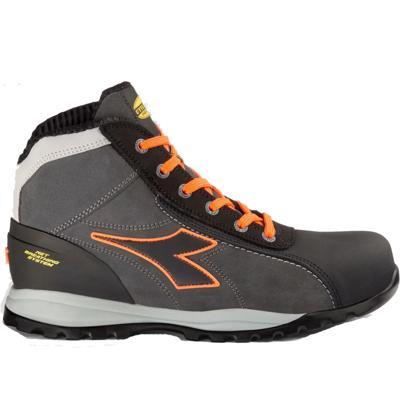 Diadora Werkschoen Glove Net Mid Pro 181123 / 173527 S3L Asfalt/Oranje | Asfalt/Oranje Fluo | Maat 40 - 8053607615063