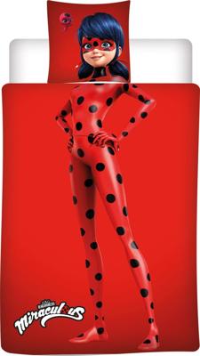 Miraculous Dekbedovertrek - Eenpersoons - 140 x 200 cm - Flanel Miraculous Dekbedovertrek - Eenpersoons - 140 x 200 cm - Flanel