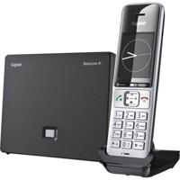 Gigaset BasicLine IP+COMFORT 500HX DECT, GAP, IP-DECT/GAP, VoIP Draadloze VoIP-telefoon Zwart/zilver