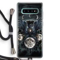 Sinister Wings: Samsung Galaxy S10 Plus Transparant Hoesje met koord