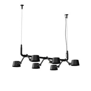 Tonone Bolt 6-pack Pendant Hanglamp - Zwart