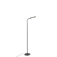 QAZQA Design vloerlamp zwart incl. LED met touch dimmer - Palka - thumbnail