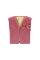 Le Chic winter gilet meisjes - roze - Eloisa - furry