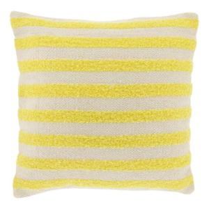 Kussen stella 45 x 45 cm lemon yellow