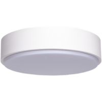 LED Plafondlamp - Aigi Santi - Opbouw Rond 20W - Warm Wit 3000K - Mat Wit - Aluminium - thumbnail