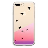Fly away: iPhone 7 Plus Transparant Hoesje
