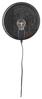 ZILT Wandlamp 'Sidse', 25.5cm kleur Zwart