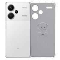 Xiaomi Redmi 13 Pro Plus Hoesje - Baby Olifant TPU Antishock Xiaomi Redmi 13 Pro Plus Hoesje - Baby Olifant TPU Antishock