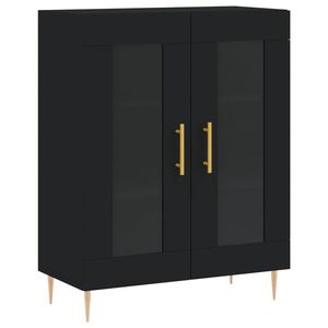 The Living Store Dressoir - - Kast - 69.5x34x90 cm - Glas Ontwerp