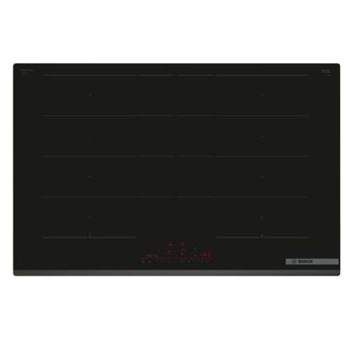 Inductiekookplaat - BOSCH - 4 branders - 52,2 x 80,2 x 5,1 cm - PXY83KHC1E - Zwart