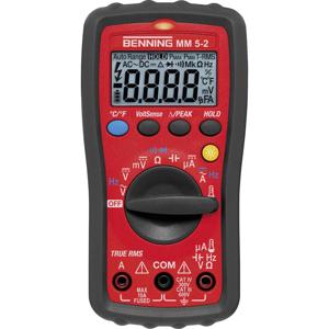 Benning MM 5-2 Multimeter Digitaal CAT III 600 V, CAT IV 300 V Weergave (counts): 6000