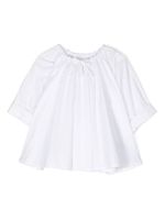 MM6 Maison Margiela Kids chemise à détails volantés - Blanc