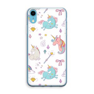 Fantasiewereld: iPhone XR Transparant Hoesje
