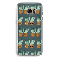 Sansevieria: Samsung Galaxy S7 Edge Transparant Hoesje