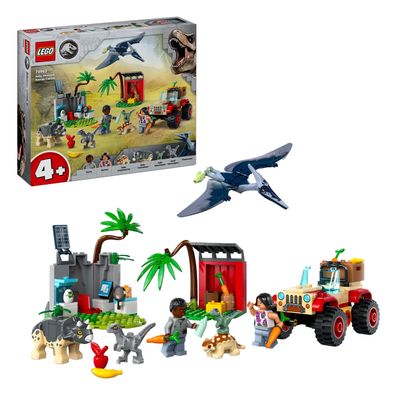 LEGO jurassic world 76963 reddingscentrum voor babydinosaurussen