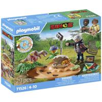 Playmobil Dinos Stegosaurusnest met eierdief 71526 - thumbnail