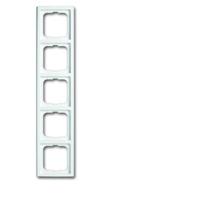 Busch-Jaeger 2CKA001754A4177 Frame Frame 5-voudig Future lineair Verkeerswit, Wit 1 stuk(s)