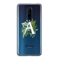 Green Brush: OnePlus 7 Pro Transparant Hoesje
