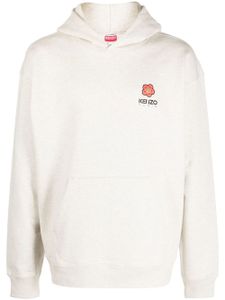 Kenzo hoodie Boke Flower en cootn stretch - Gris