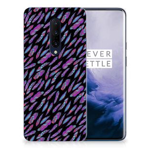 OnePlus 7 Pro TPU bumper Feathers Color