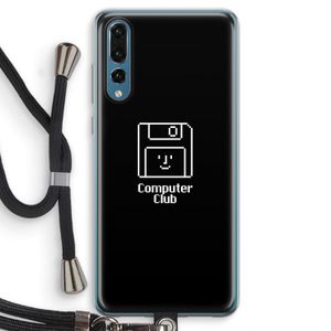Hello: Huawei P20 Pro Transparant Hoesje met koord
