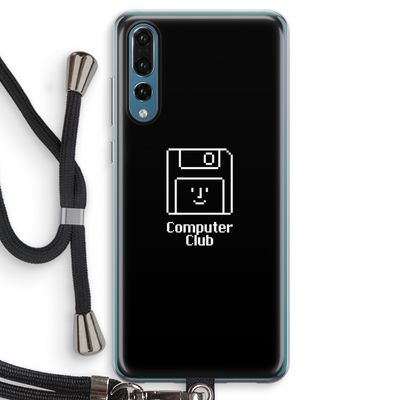 Hello: Huawei P20 Pro Transparant Hoesje met koord