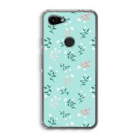 Small white flowers: Google Pixel 3a Transparant Hoesje